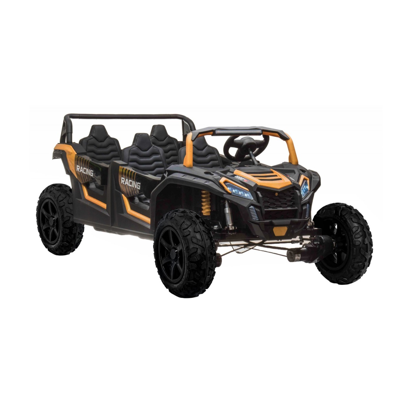 Vozidlo 4-miestne Buggy ATV RACING UTV2000 Zlatý