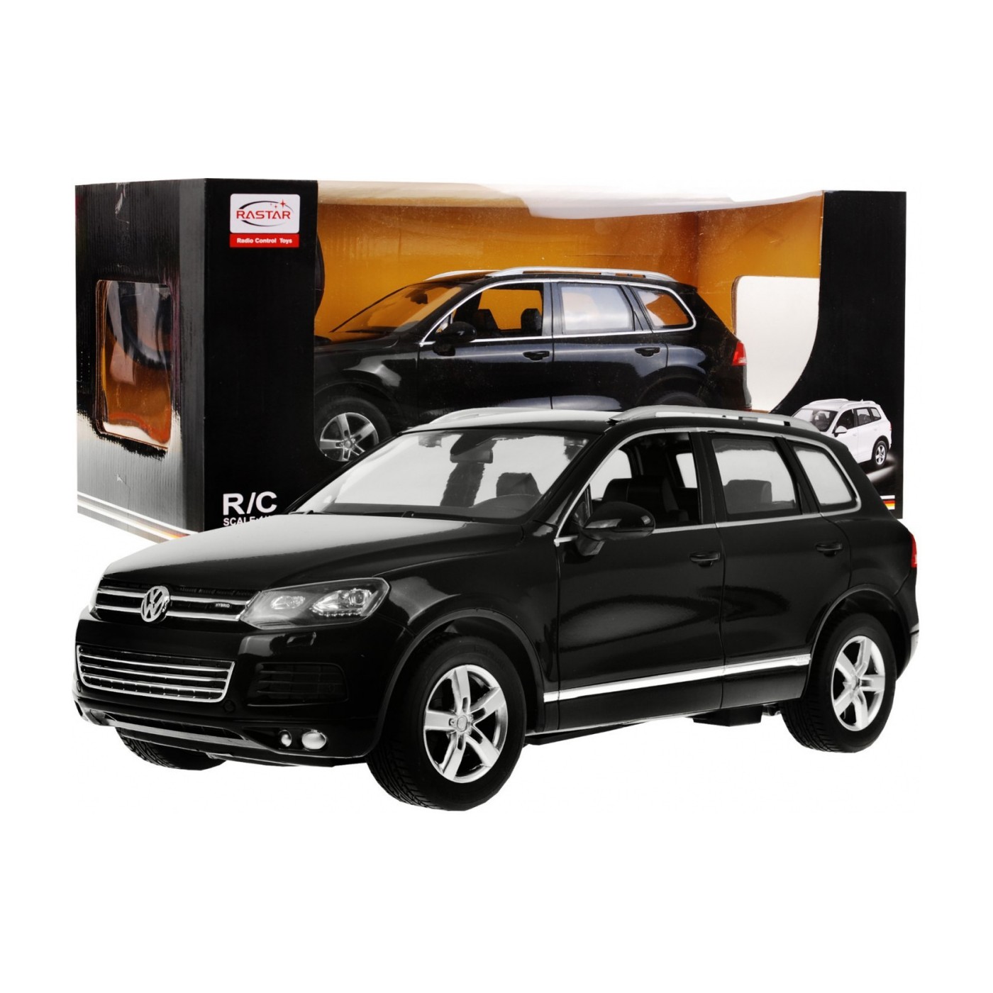 Autíčko R C Volkswagen Touareg Čierny 1 14 RASTAR