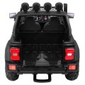 Terénne auto AllRoad pre 2 deti Čierny + Pohon 4x4 + Ovládač + Pomalý štart + MP3 LED