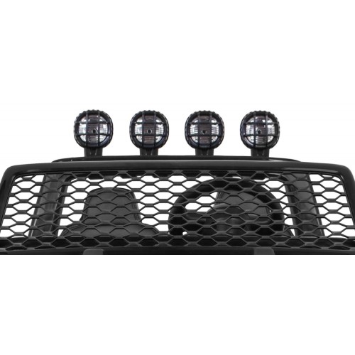 Terénne auto AllRoad pre 2 deti Čierny + Pohon 4x4 + Ovládač + Pomalý štart + MP3 LED