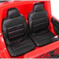 Terénne auto AllRoad pre 2 deti Červený + Pohon 4x4 + Ovládač + Pomalý štart + MP3 LED