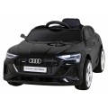Audi E-Tron Sportback pre deti Čierny + Ovládač + Pohon 4x4 + Pomalý štart + Rádio MP3 + LED