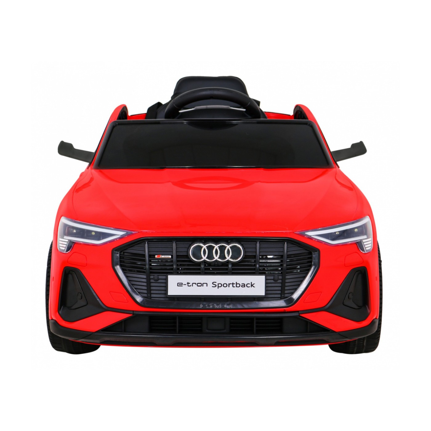 Audi E-Tron Sportback pre deti Červený + Ovládač + Pohon 4x4 + Pomalý štart + Rádio MP3 + LED
