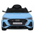 Audi E-Tron Sportback pre deti Modrý + Ovládač + Pohon 4x4 + Pomalý štart + Rádio MP3 + LED