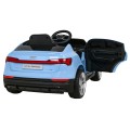 Audi E-Tron Sportback pre deti Modrý + Ovládač + Pohon 4x4 + Pomalý štart + Rádio MP3 + LED