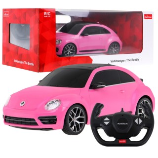 Autíčko R/C Volkswagen Beetle 1:14 RASTAR Ružová