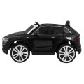 Audi Q8 Lift na batériu pre deti Čierny + Ovládač + EVA + Pomalý štart + MP3 USB + LED