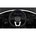 Audi Q8 Lift na batériu pre deti Čierny + Ovládač + EVA + Pomalý štart + MP3 USB + LED