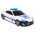 Policajné auto 2v1 pre deti 3+ Skrytý priestor na autíčka + 3 Autíčka + Zvuky Svetlá