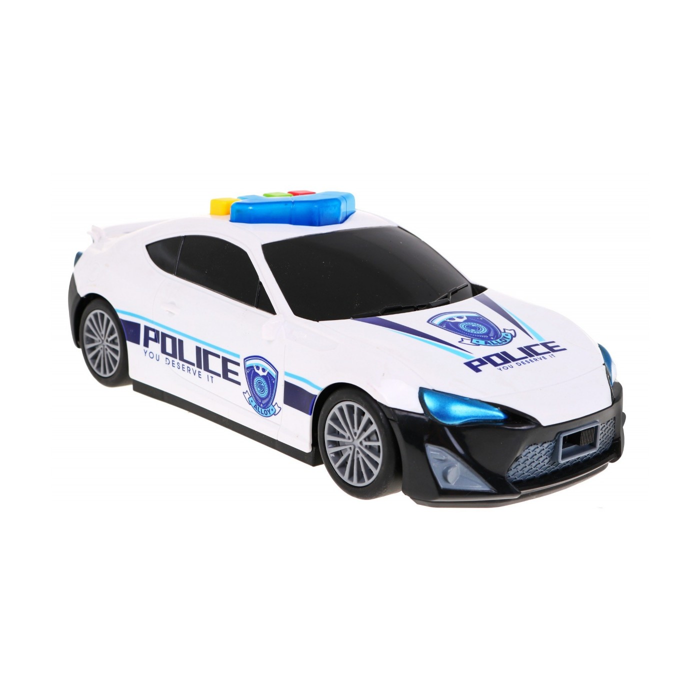 Policajné auto 2v1 pre deti 3+ Skrytý priestor na autíčka + 3 Autíčka + Zvuky Svetlá