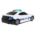 Policajné auto 2v1 pre deti 3+ Skrytý priestor na autíčka + 3 Autíčka + Zvuky Svetlá
