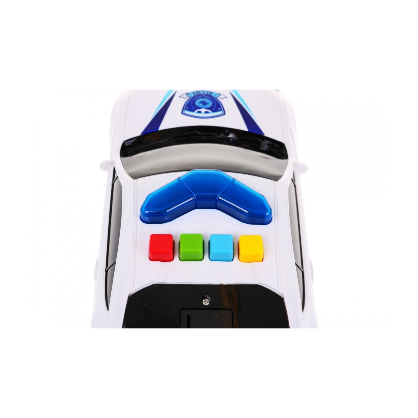 Policajné auto 2v1 pre deti 3+ Skrytý priestor na autíčka + 3 Autíčka + Zvuky Svetlá