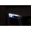 Audi R8 na batériu pre deti Biely + Ovládač + EVA + Pomalý štart + MP3 LED