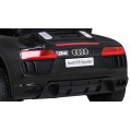 Audi R8 na batériu pre deti Čierny + Ovládač + EVA + Pomalý štart + MP3 LED