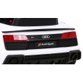 Audi R8 LIFT Autíčko na batériu Biely + Ovládač + Kolesá EVA + MP3 + LED