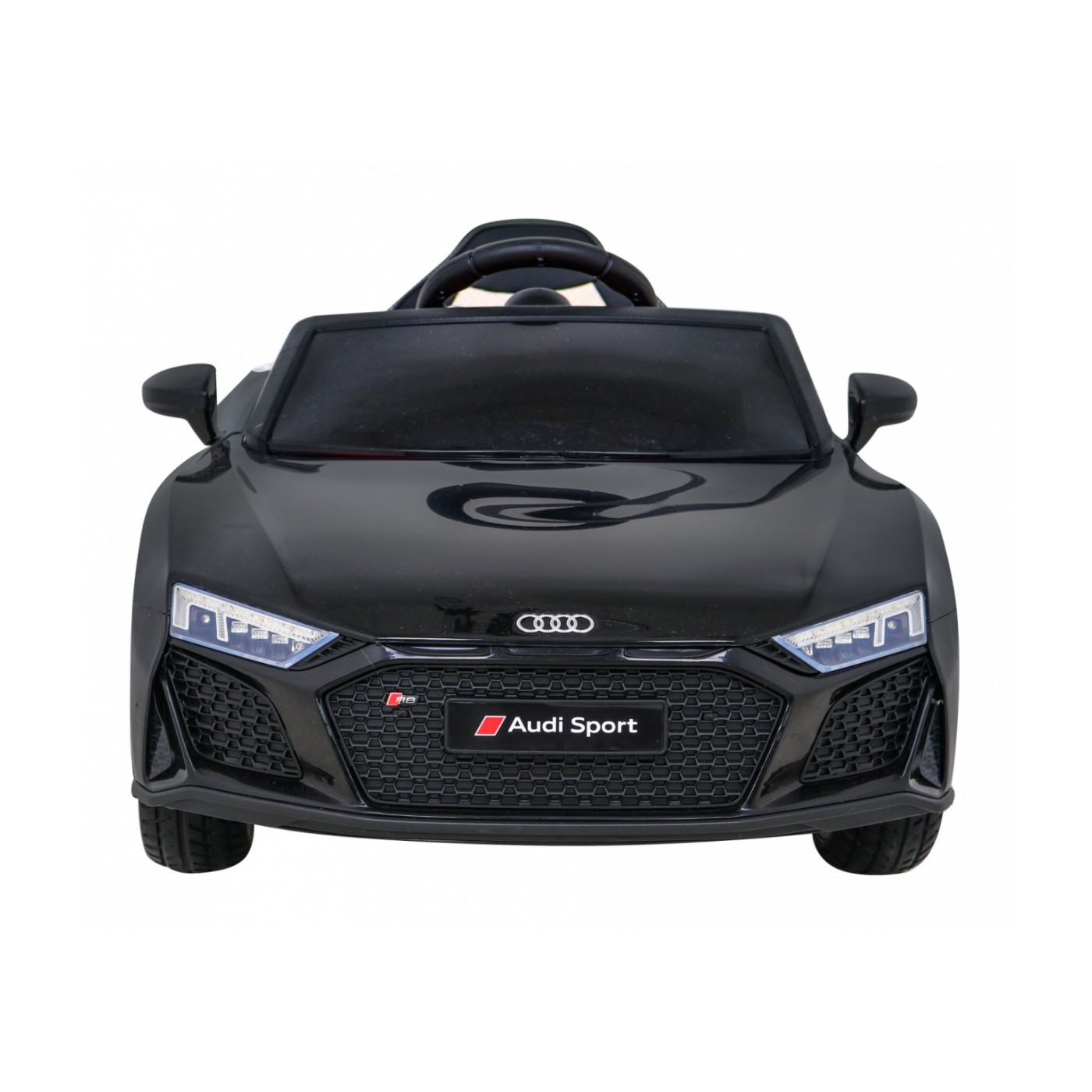 Audi R8 LIFT Autíčko na batériu Čierny + Ovládač + Kolesá EVA + MP3 + LED