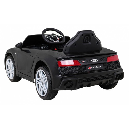 Audi R8 LIFT Autíčko na batériu Čierny + Ovládač + Kolesá EVA + MP3 + LED