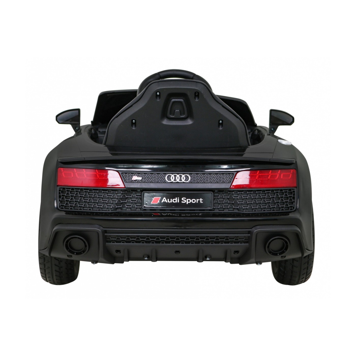 Audi R8 LIFT Autíčko na batériu Čierny + Ovládač + Kolesá EVA + MP3 + LED
