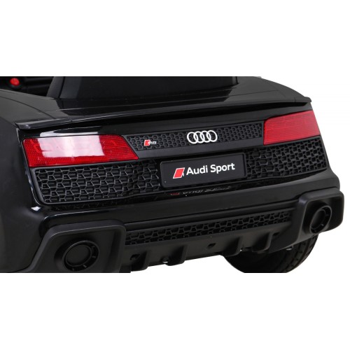 Audi R8 LIFT Autíčko na batériu Čierny + Ovládač + Kolesá EVA + MP3 + LED