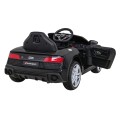 Audi R8 LIFT Autíčko na batériu Čierny + Ovládač + Kolesá EVA + MP3 + LED