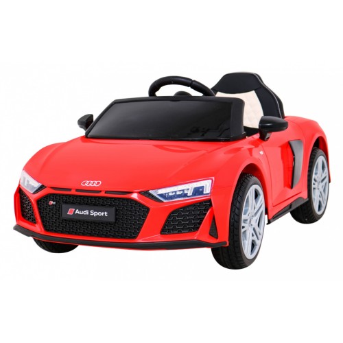 Audi R8 LIFT Autíčko na batériu Červený + Ovládač + Kolesá EVA + MP3 + LED