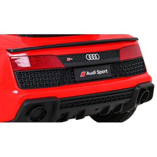 Audi R8 LIFT Autíčko na batériu Červený + Ovládač + Kolesá EVA + MP3 + LED