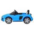 Audi R8 LIFT Autíčko na batériu Modrý + Ovládač + Kolesá EVA + MP3 + LED