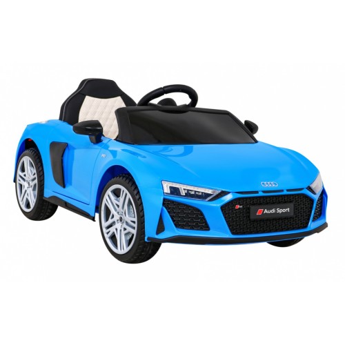Audi R8 LIFT Autíčko na batériu Modrý + Ovládač + Kolesá EVA + MP3 + LED