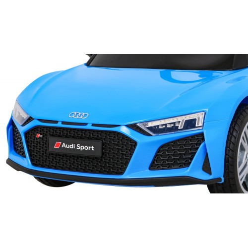 Audi R8 LIFT Autíčko na batériu Modrý + Ovládač + Kolesá EVA + MP3 + LED