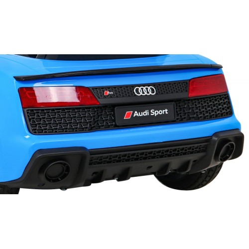 Audi R8 LIFT Autíčko na batériu Modrý + Ovládač + Kolesá EVA + MP3 + LED