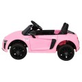 Audi R8 na batériu pre deti Ružový + Ovládač + EVA + Pomalý štart + MP3 LED