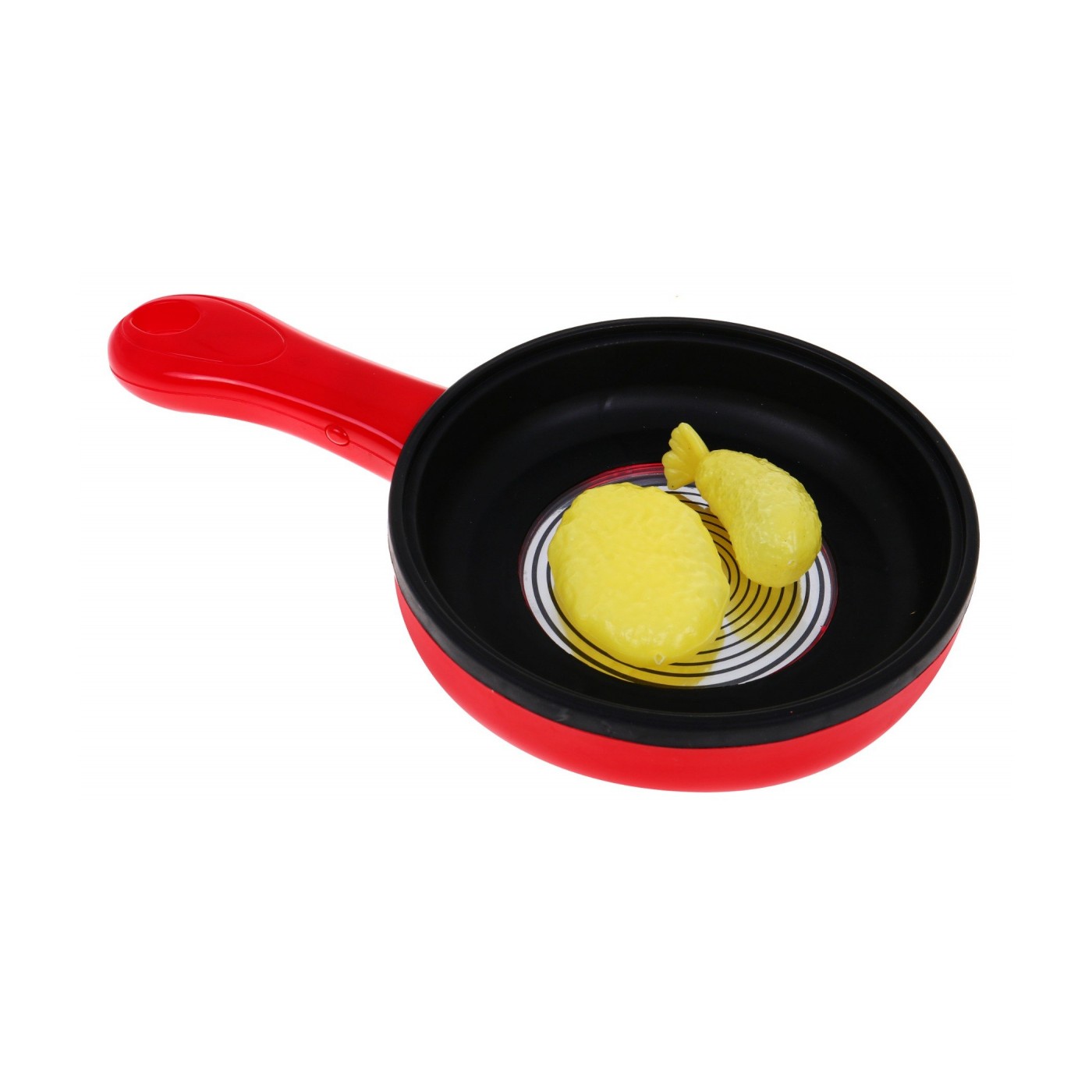 Interaktívna panvica pre deti 3+ Funkcia smaženia + Zvuky Svetlá + Hračkové jedlo meniace farbu