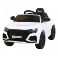 Audi RS Q8 Autíčko na batériu Biely + Ovládač + Pomalý štart + EVA + LED + MP3 USB