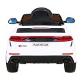 Audi RS Q8 Autíčko na batériu Biely + Ovládač + Pomalý štart + EVA + LED + MP3 USB