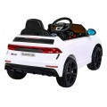 Audi RS Q8 Autíčko na batériu Biely + Ovládač + Pomalý štart + EVA + LED + MP3 USB