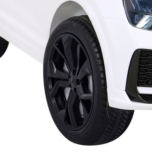 Audi RS Q8 Autíčko na batériu Biely + Ovládač + Pomalý štart + EVA + LED + MP3 USB