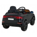 Audi RS Q8 Autíčko na batériu Čierny + Ovládač + Pomalý štart + EVA + LED + MP3 USB