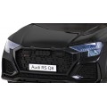 Audi RS Q8 Autíčko na batériu Čierny + Ovládač + Pomalý štart + EVA + LED + MP3 USB