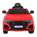 Audi RS Q8 Autíčko na batériu Červený + Ovládač + Pomalý štart + EVA + LED + MP3 USB