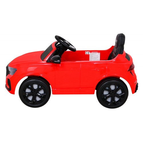 Audi RS Q8 Autíčko na batériu Červený + Ovládač + Pomalý štart + EVA + LED + MP3 USB