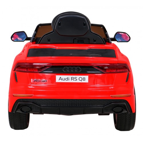 Audi RS Q8 Autíčko na batériu Červený + Ovládač + Pomalý štart + EVA + LED + MP3 USB