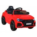 Audi RS Q8 Autíčko na batériu Červený + Ovládač + Pomalý štart + EVA + LED + MP3 USB