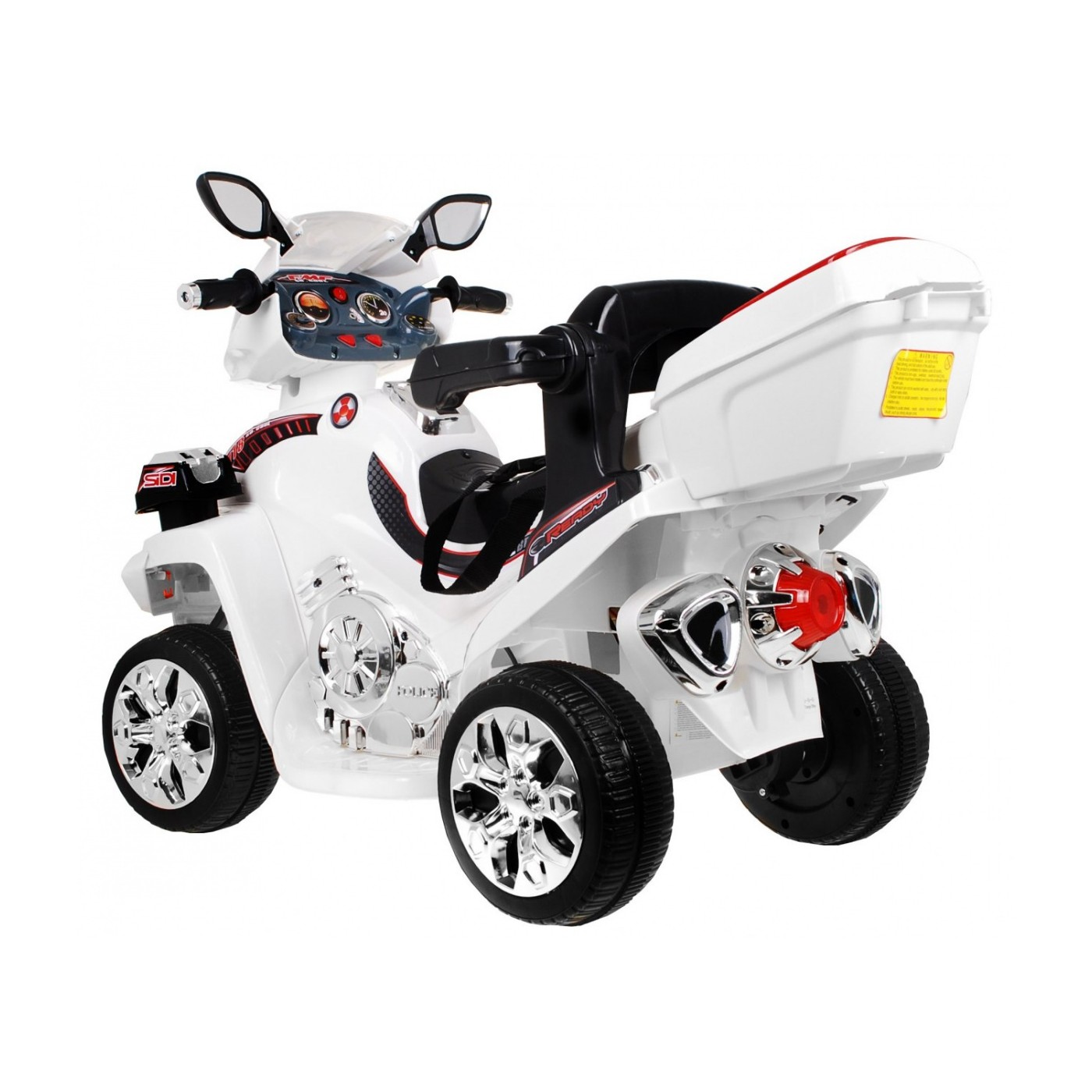 Vozidlo B021 Motorka R C B021 Biela