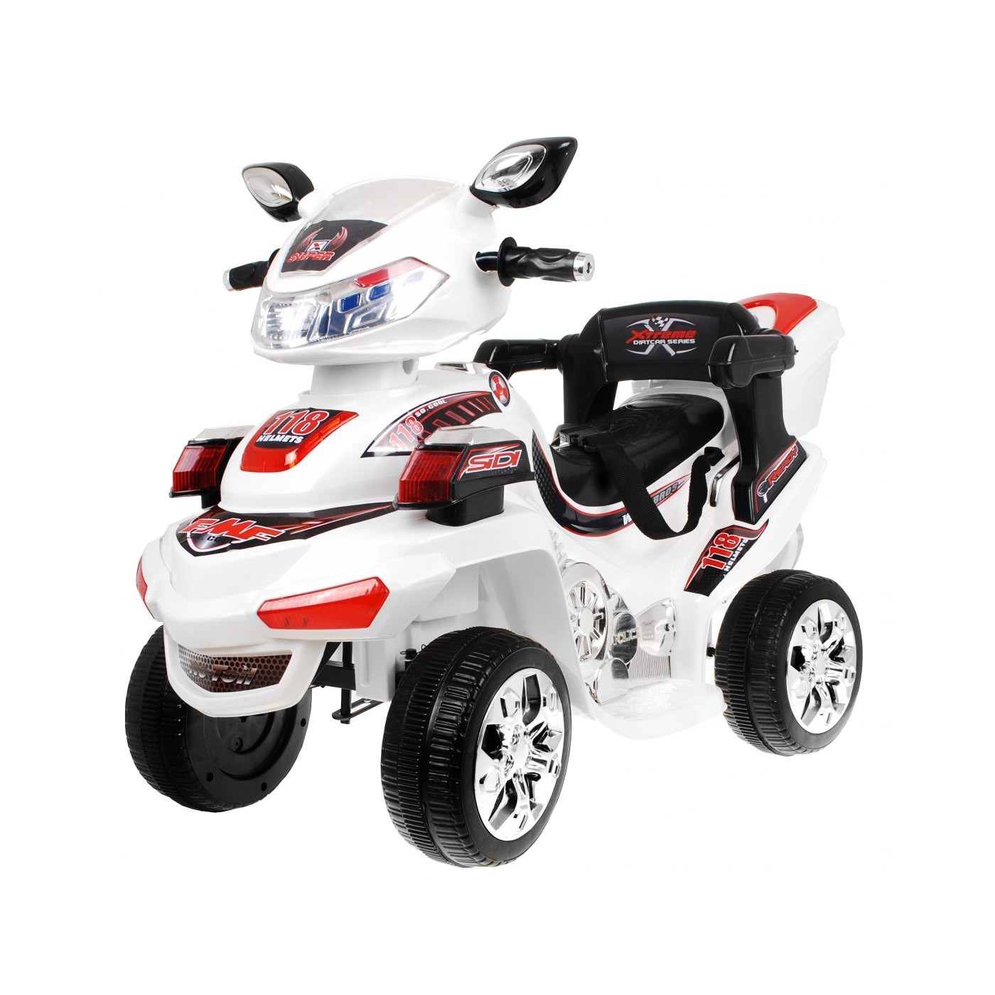 Vozidlo B021 Motorka R C B021 Biela