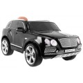 Auto na batériu Bentley Bentayga pre deti Čierny + Kolesá EVA + Rádio MP3 + Ovládač