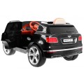 Auto na batériu Bentley Bentayga pre deti Čierny + Kolesá EVA + Rádio MP3 + Ovládač