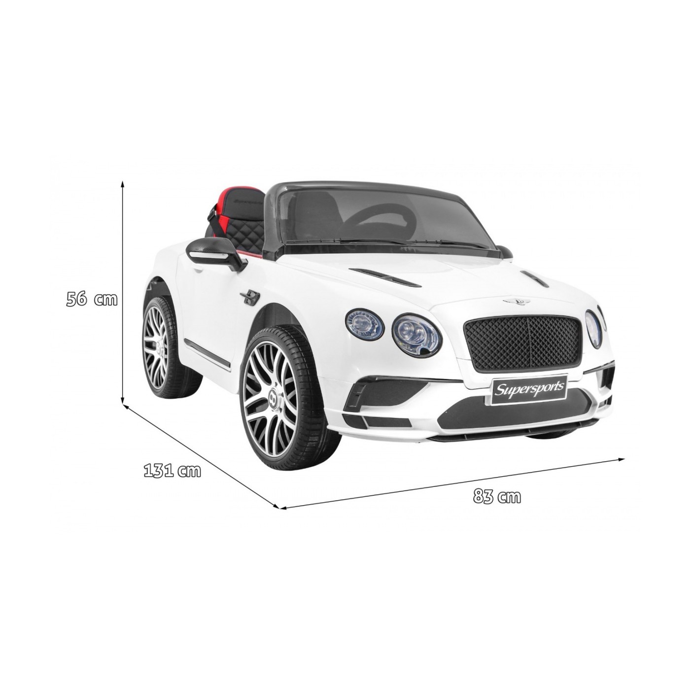 Vozidlo Bentley Continental Biely