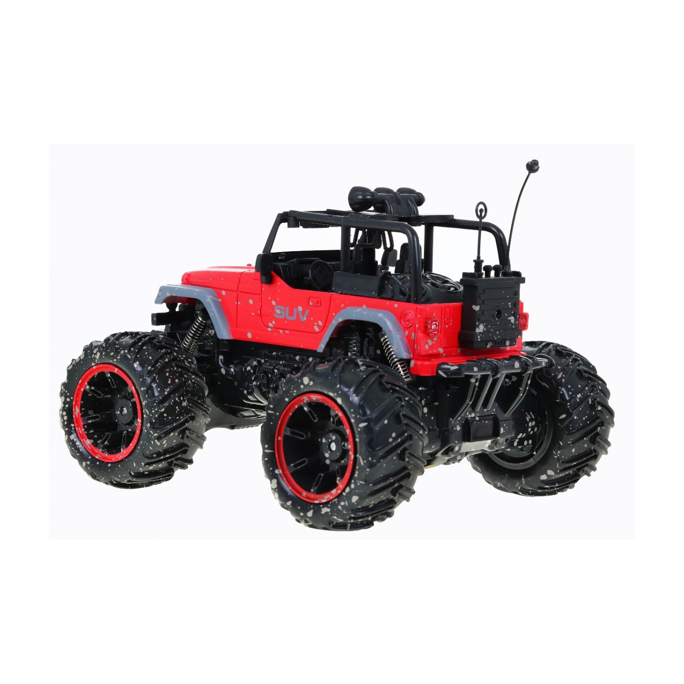 Autíčko Terénne Jeep R C 2 4G 1 16 Červený