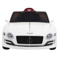 Auto na batériu Bentley EXP 12 pre deti Biely + Ovládač + Otváracie dvere + Elegantný vzhľad