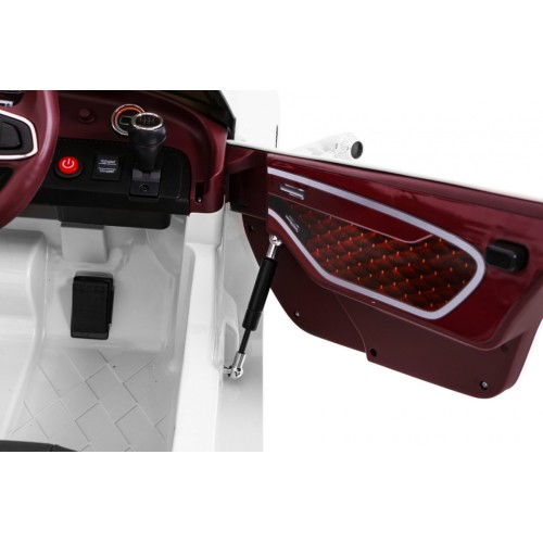 Auto na batériu Bentley EXP 12 pre deti Biely + Ovládač + Otváracie dvere + Elegantný vzhľad